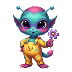 Cute Alien Icon Very cool Design