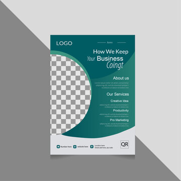 Corporate business flyer template design Modern and clean flyer design Template
