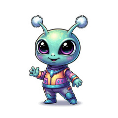 Cute Alien Icon Very cool Design