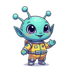 Cute Alien Icon Very cool Design