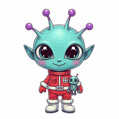 Cute Alien Icon Very cool Design