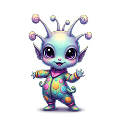 Cute Alien Icon Very cool Design