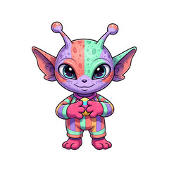 Cute Alien Icon Very cool Design