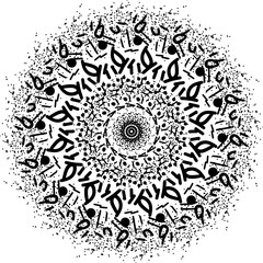 round lace pattern abstract, adult, art, backdrop, background, black, calm, center, color, curve, decor, decoration, design, designs, digital, doodle, drawing, easy, elegance, element, flower, fun, 