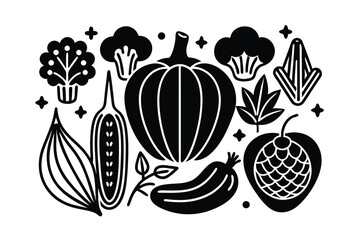 vector illustration of an apple