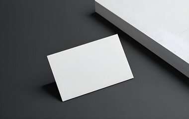 Elegant Stationery Presentation with Shadow Detail