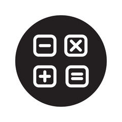 icon calculator. calculator logo for device. eps