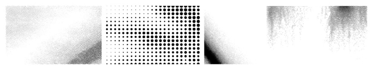 Vector Abstract dotted gradients form dynamic vector .