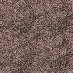 Seamless 4k photo texture of brown wool material.