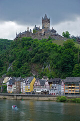 Reichsburg in Cochem an der Mosel; Rheinland Pfalz; Deutschland;