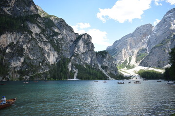 Lago di Braies, Dolomiti, estate 2025