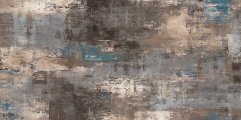 Fototapeta premium Abstract textured background with a blend of earthy tones and cool blues