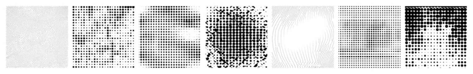 Vector Abstract arrangement of black droplet shapes forming a gradient .