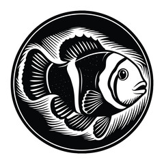 Trophy of a freshwater perch fish with realistic scales and water details ideal for fishing themes isolated on transparent background, png