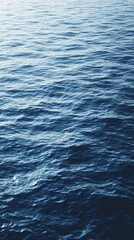 Calm Blue Ocean Surface with Gentle Ripples