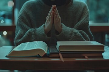 Praying with a book