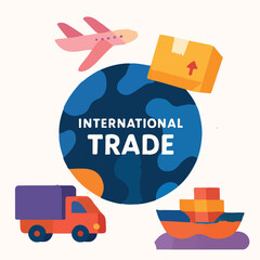 international trade involving countries in the world