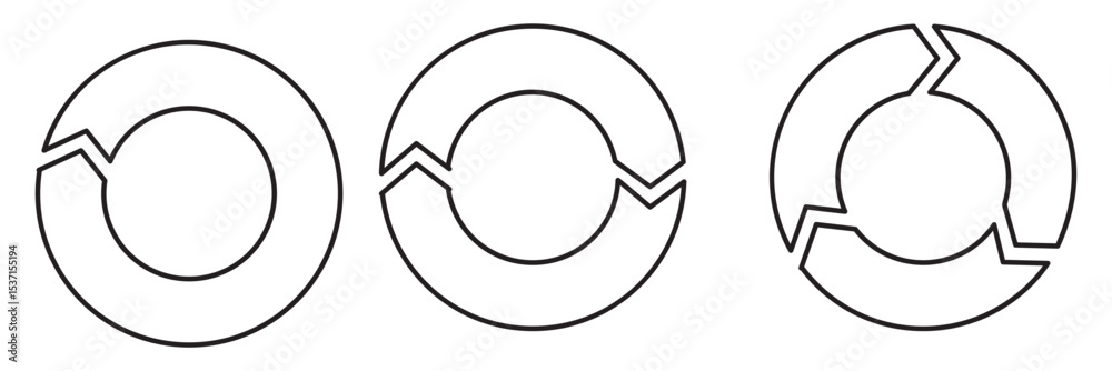 Poster circle arrow icon set. circular arrow icon, refresh, reload, rotation. repeat and reload icons set a