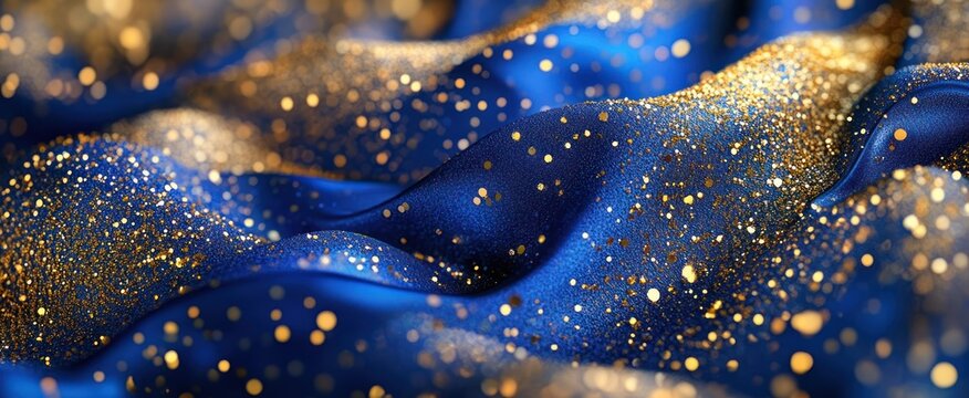 blue and gold birthday backdrop to make for princess birthday party boyl birthday party