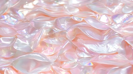 Pink Pearl Shell Texture Background Image Abstract Iridescent