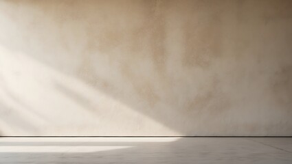 Textured Wall with Sunbeam: A minimalist composition featuring a textured wall bathed in natural light. The play of shadows and the neutral color palette create a serene ambiance.