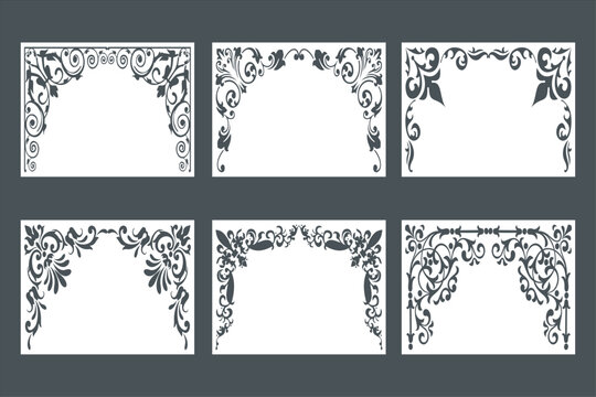 Mandir Arch design vector