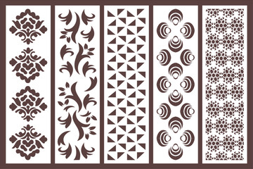 Seamless pattern jali design Vector 