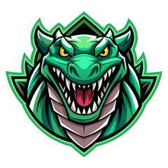 head of a dragon logo