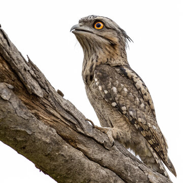 High-Quality Potoo Illustration Transparent Background Download