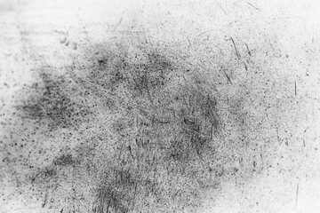 scratch overlay, aged surface texture, gray background, black scratches and noise on white wall