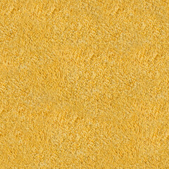 Seamless 4k photo texture material of yellow colored soft suede leather.