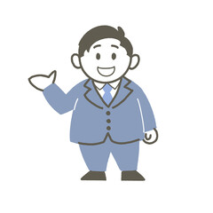 スーツの男性01