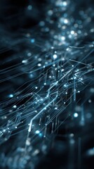 Abstract Network of Interconnected Nodes and Lines