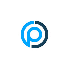 Modern, Bold, and Minimalist Letter P Logo Design