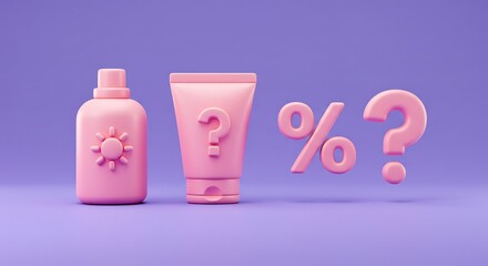 Sunscreen Products and Question Marks