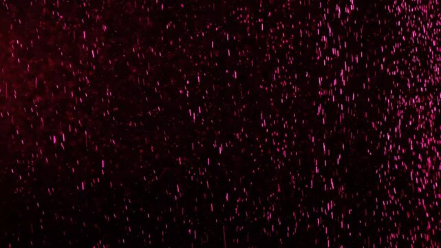 Abstract Dark Red Particle Background Animation