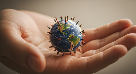Global Pandemic Humanity in the Palm of Our Hands