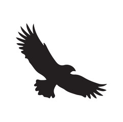 Obraz premium Eagle Bird Vector Bundle Two AI-Created Eagle Designs with White Background