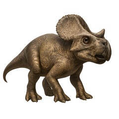 Obraz premium Baby Triceratops Dinosaur Portrait