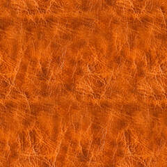 Seamless 4k photo texture material of light brown leather surface.