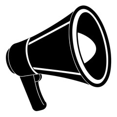 vector illustration of megaphone