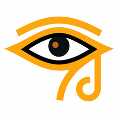 Obraz premium eye vector illustration