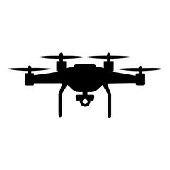 Naklejka premium silhouette of a military aircraft