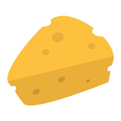 Cheese cartoon vector icon flat illustration, cheese clip art, clip art of cheese, clip art cheese