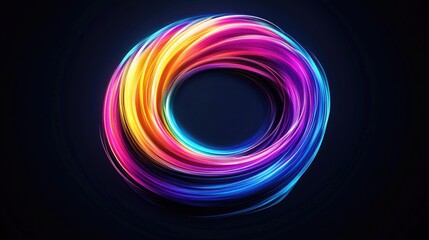 Colorful Abstract Loop