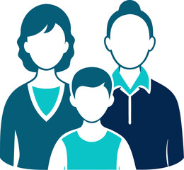family icon vector
