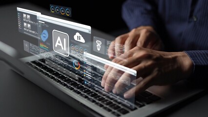 AI Assistant Brain Processor with LLM Technology, Big Data, Machine Learning, Generative AI for...