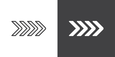 arrow icon symbol illustration logo