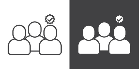 candidate icon symbol illustration logo