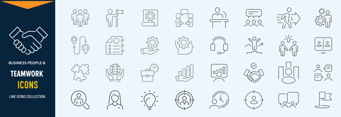 Team work and trust icon